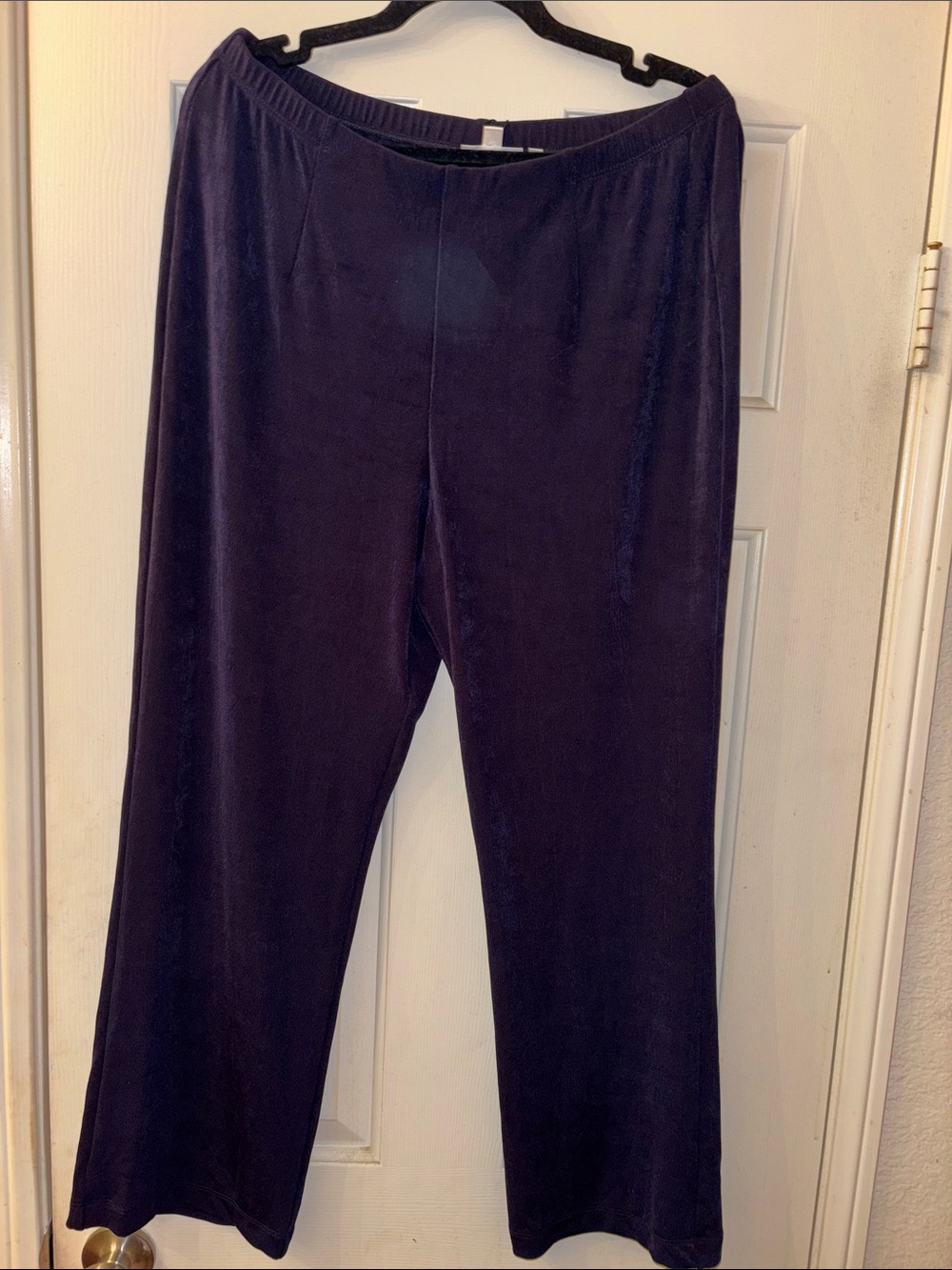 Chicos Black Straight Leg Pant 2P (L) NWT